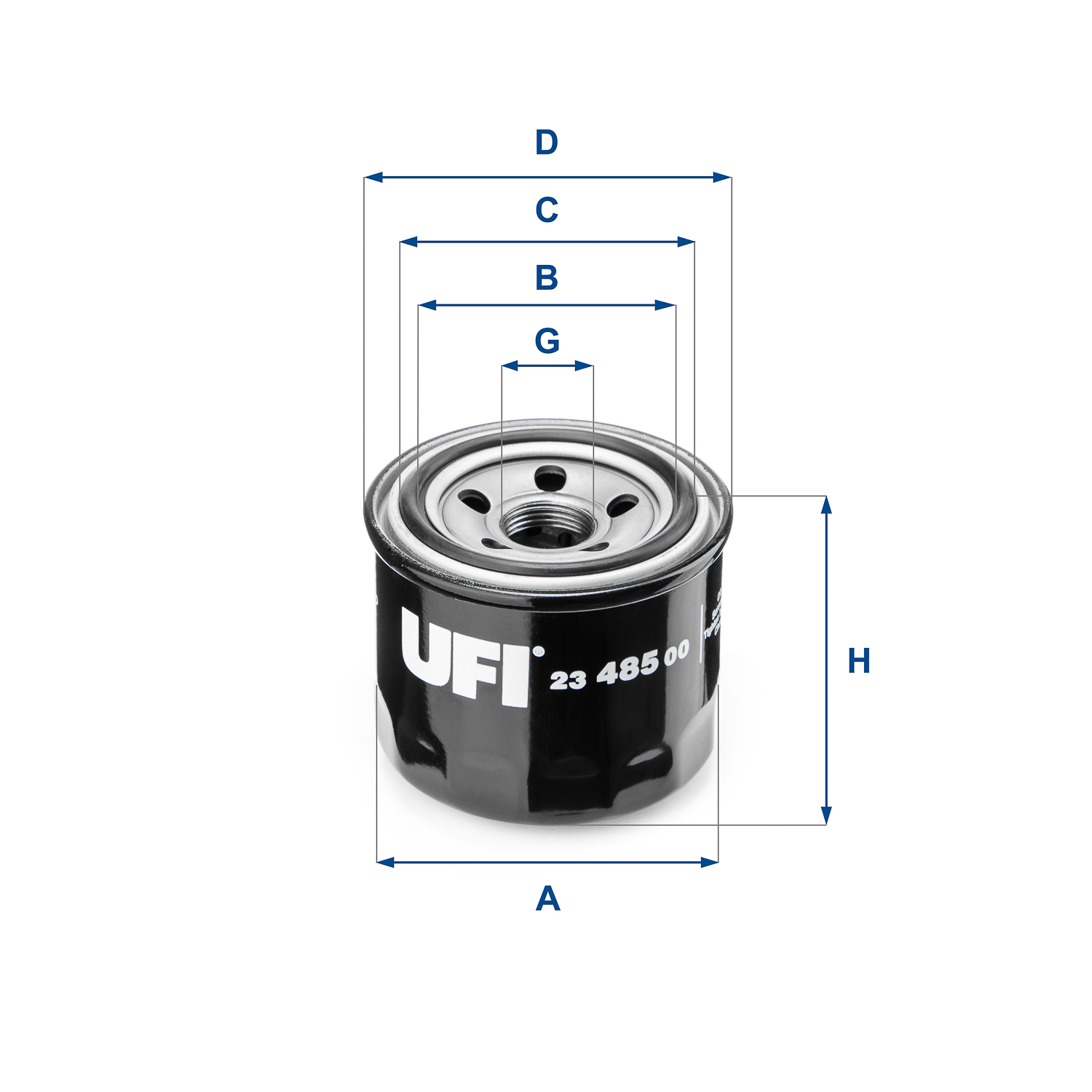 23.485.00 oil filter spin-on