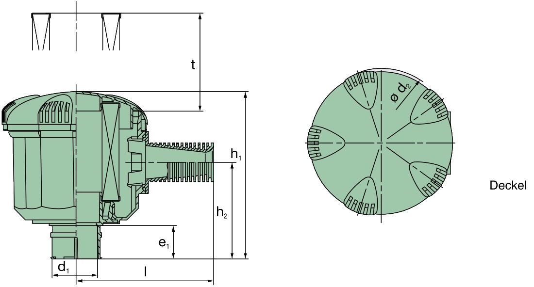 44 030 87 998 Luftfilter (Picolino Dämpferfilter)