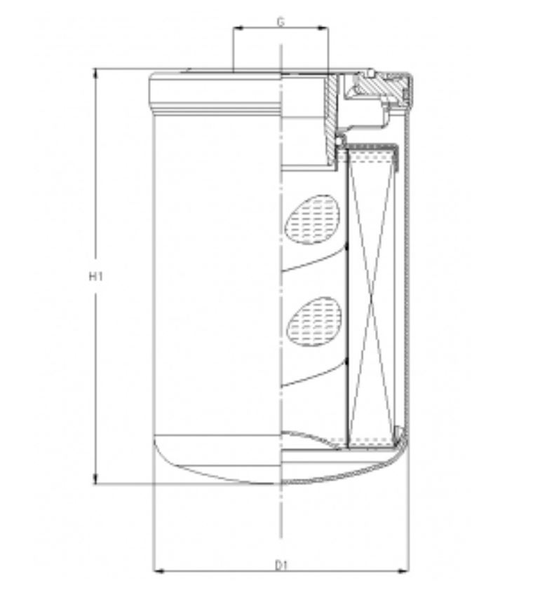 A413G15V Wechselfilter SpinOn HyCycle