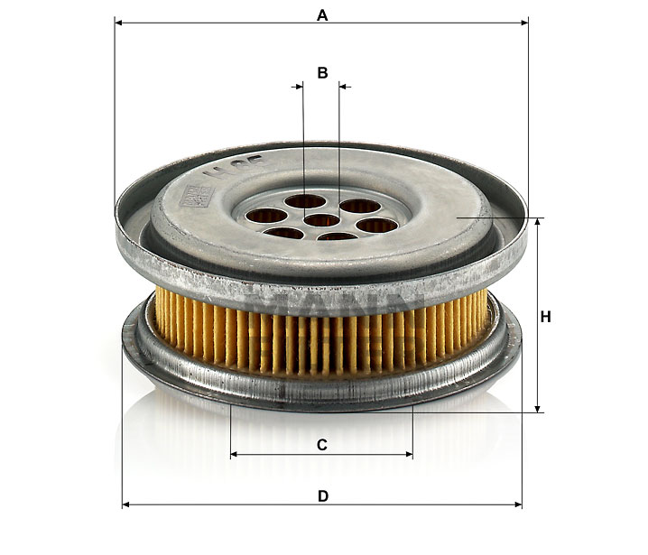H 85 Hydraulikfilterelement