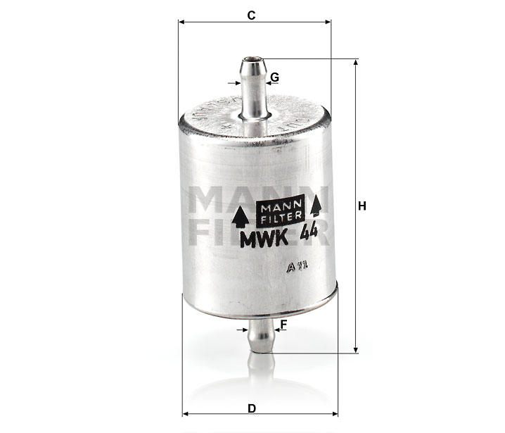 MWK 44 fuel filter