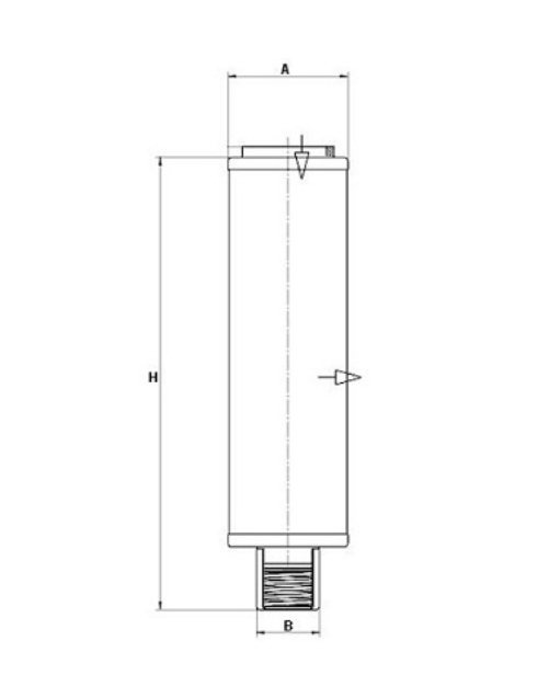 LE 1002 air/oil separator element