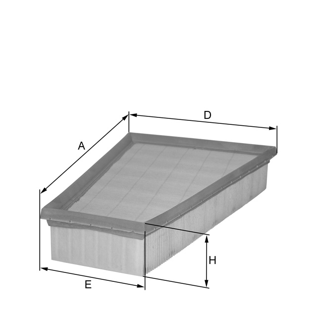 HP2281 Luftfilterelement