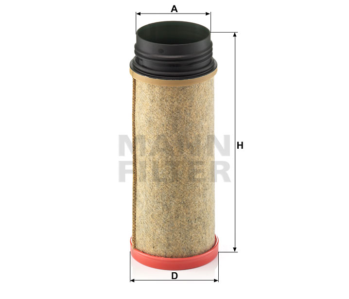 CF 1240 air filter element (secondary)