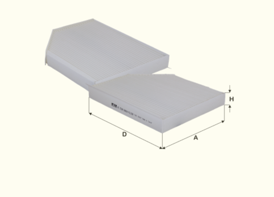 HC7218 Innenraumfilterelement
