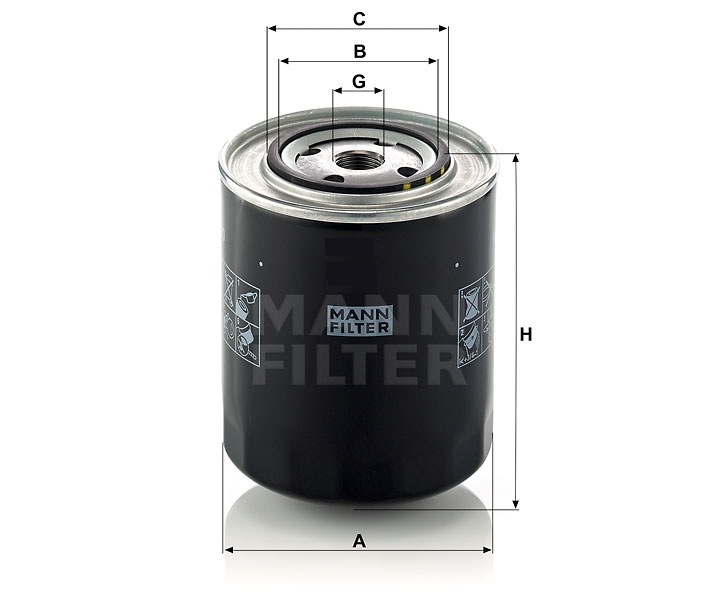 WP 914/80 oil filter