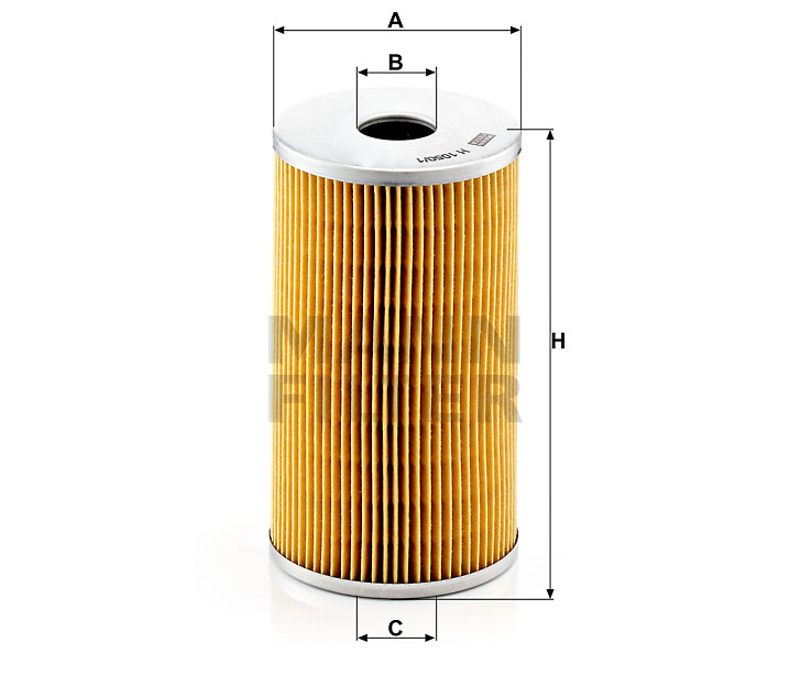 H 1050/1 oil filter element