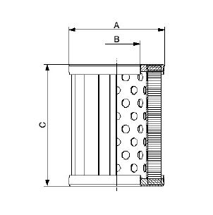 FO-0440 Hydraulikfilterelement