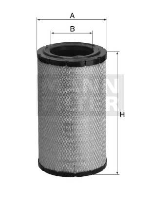 C 24 015/2 Luftfilterelement