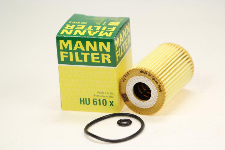 HU 610 x Ölfilterelement, metallfrei