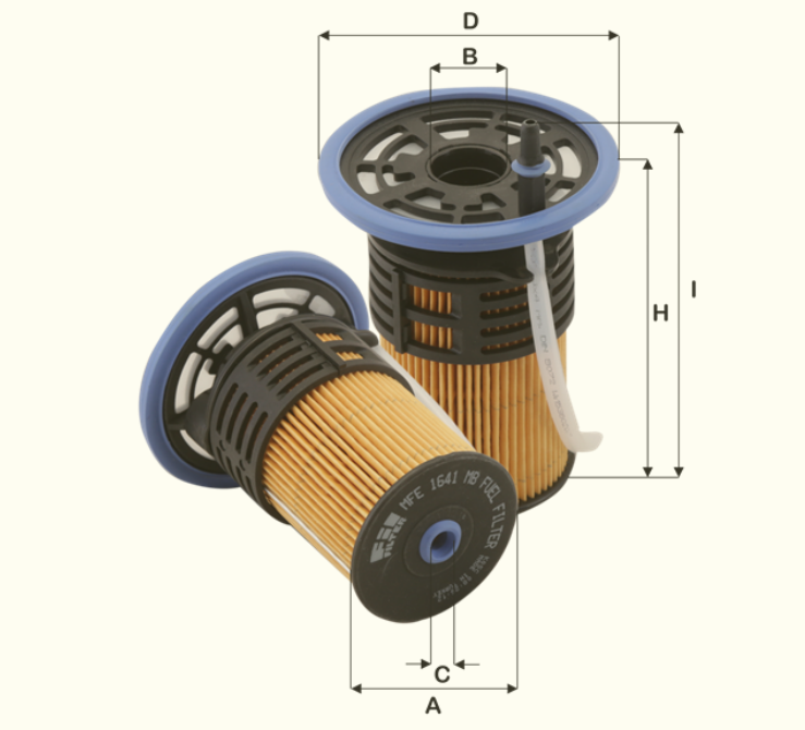 MFE1641MB Kraftstofffilterelement