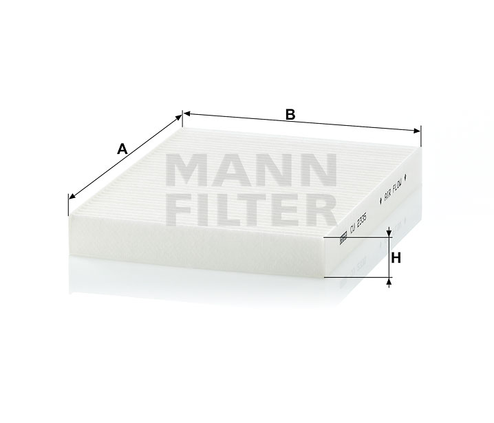 CU 2335 cabin air filter element