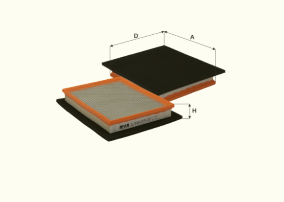 HP2164 Luftfilterelement