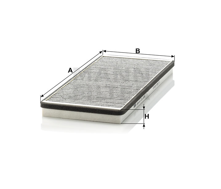 CUK 3858 cabin air filter (activated carbon)