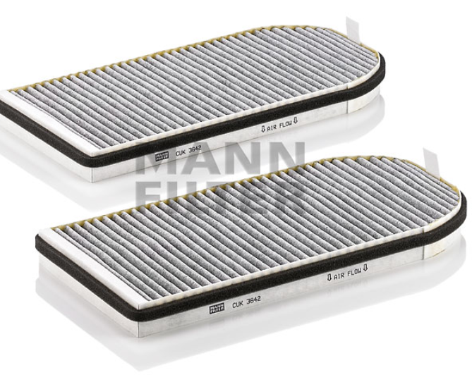 CUK 3642-2 cabin air filter (activated carbon)