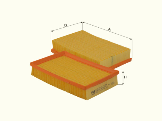 HP2157 Luftfilterelement