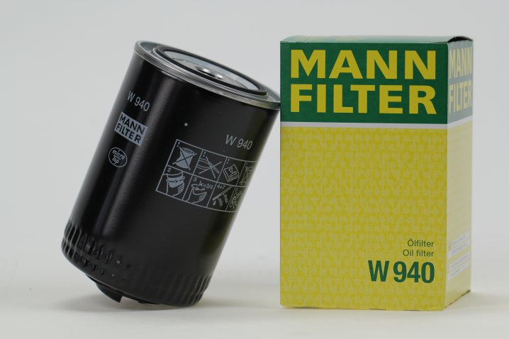 W 940 oil filter spin-on