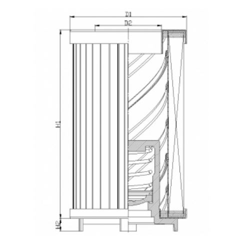 DMD0029G10B3 Hydraulikfilterelement (Druckfilter)