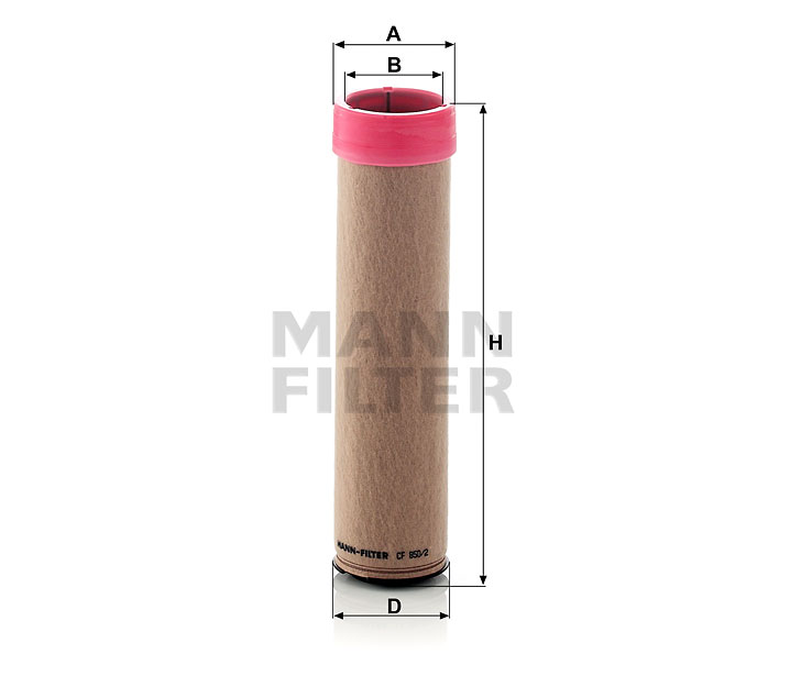 CF 850/2 air filter element (secondary)