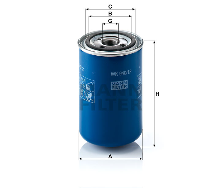 WK 940/12 fuel filter