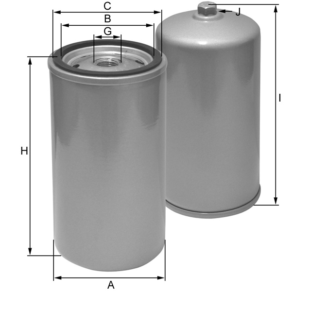 ZP3202FMB fuel filter spin-on