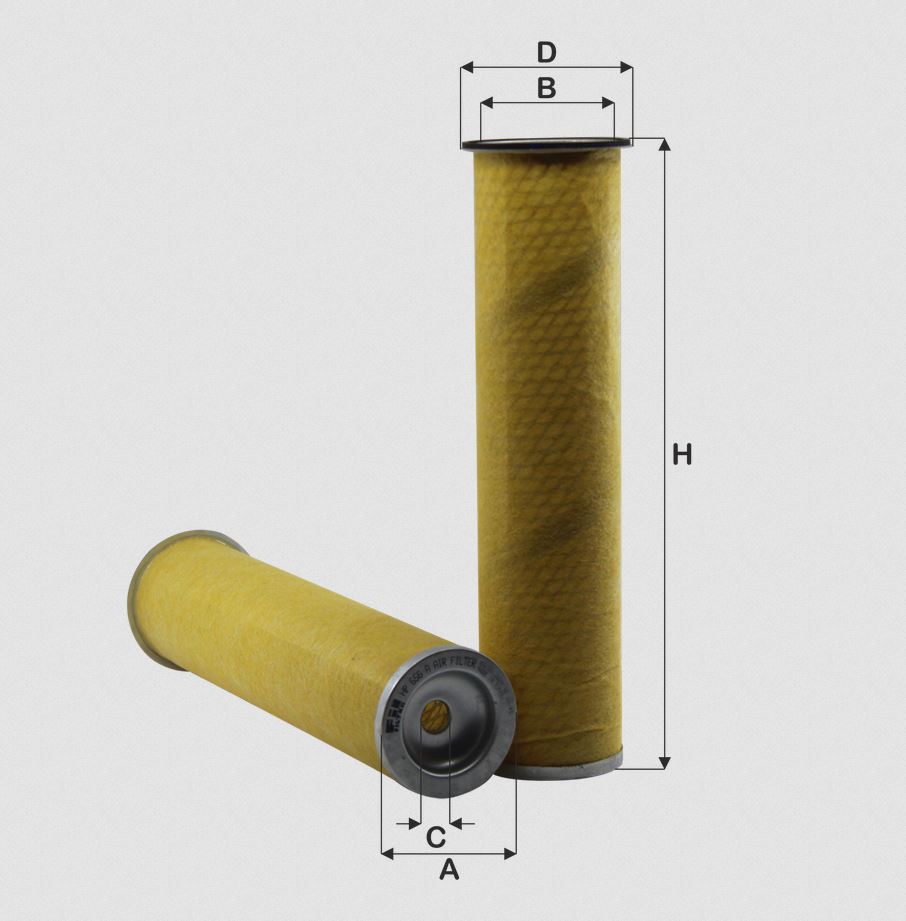HP656A air filter element (secondary)