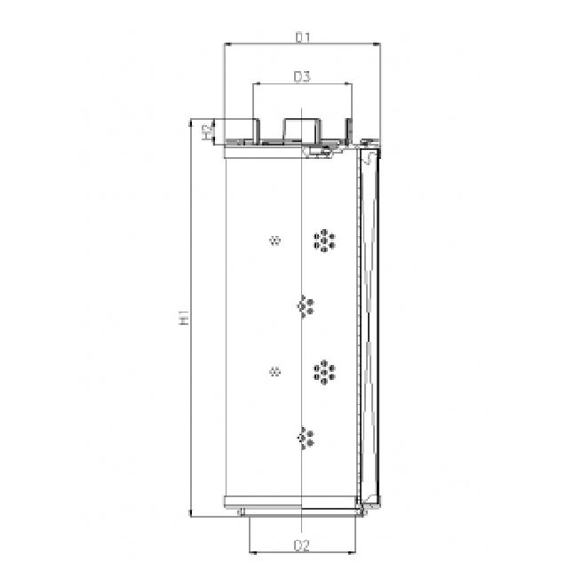 RHR90G10B3/AB1 Filterelement für Rücklauffilter