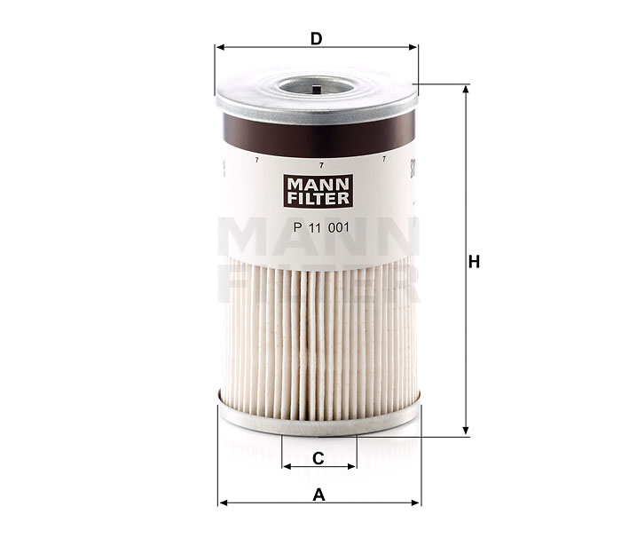 P 11 001 X fuel filter