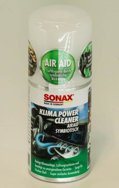 SONAX Air Conditioning Power Cleaner AirAid Symbiotic Aerosol Spray, 100 ml