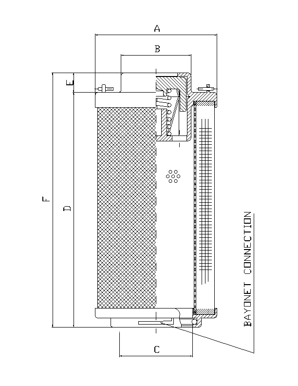 RHR60G20B3/AB1 hydraulic filter element