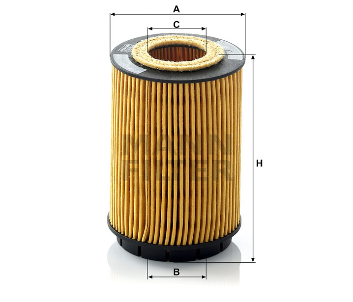 HU 713 x Ölfilterelement, metallfrei