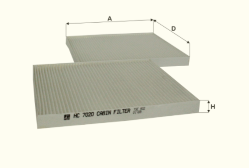 HC7020 cabin air filter element