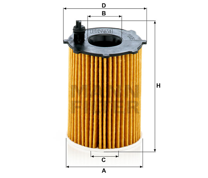 HU 7006 z Flüssigkeitsfilterelement (metallfrei)