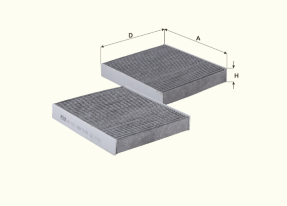HCK7123 Innenraumfilterelement