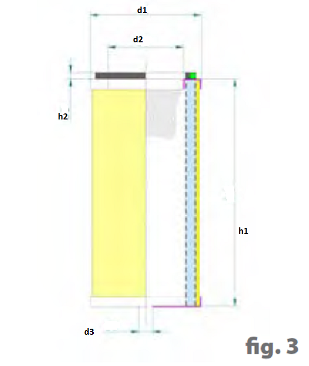 DA1020 air/oil separator element