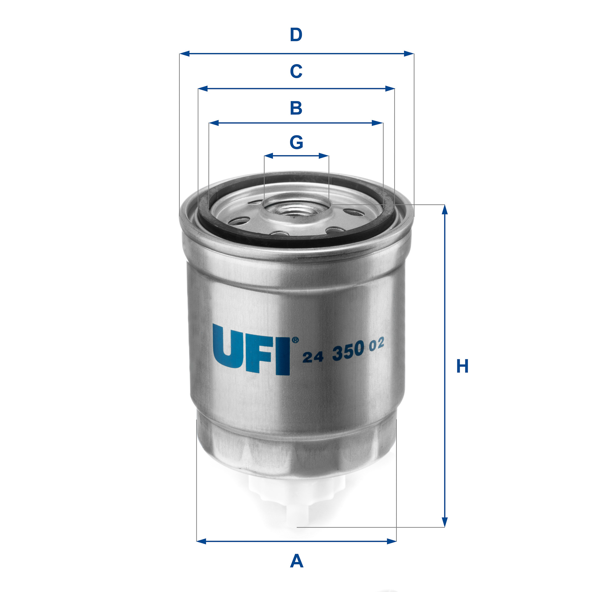 24.350.02 Kraftstofffilter SpinOn