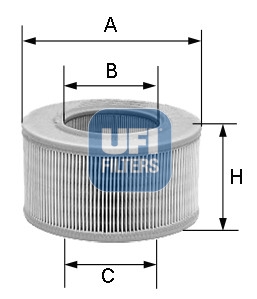 27.701.00 Luftfilterelement (rund)