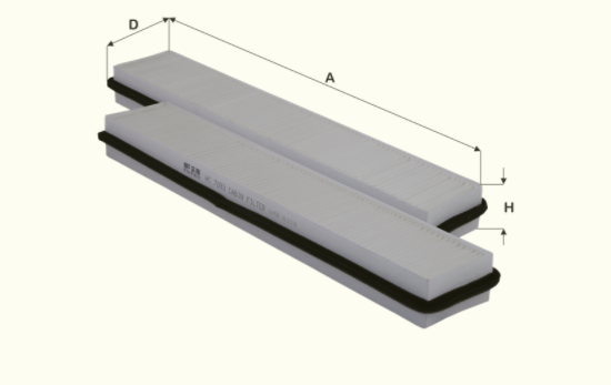 HC7093 Innenraumfilterelement