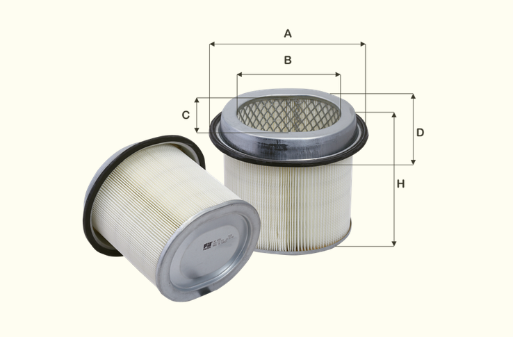 HP4556 air filter element