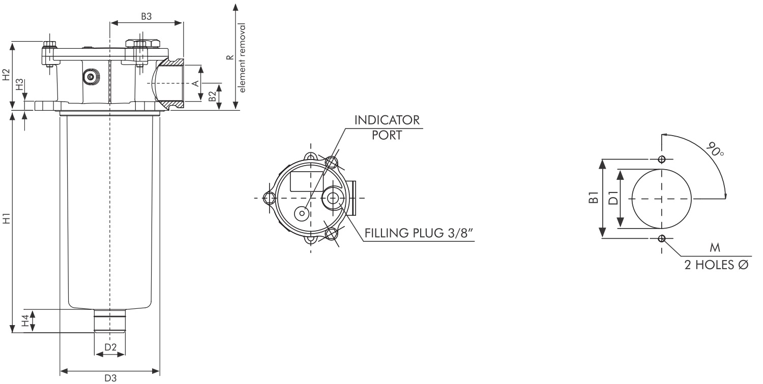 FR120G10CBB50CPDC Rücklauffilter