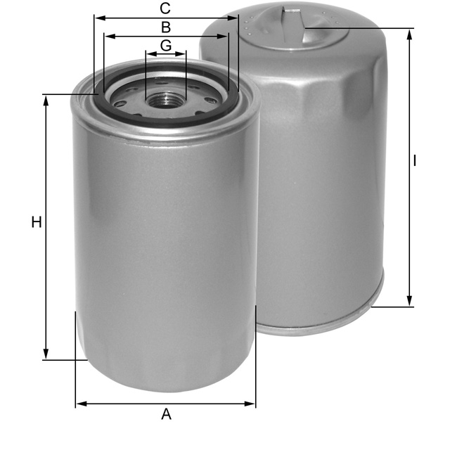 ZP508B Ölfilter SpinOn