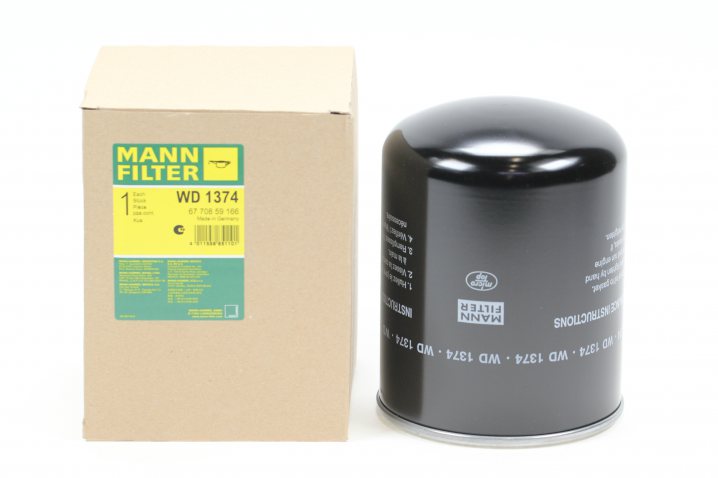 WD 1374 oil filter spin-on