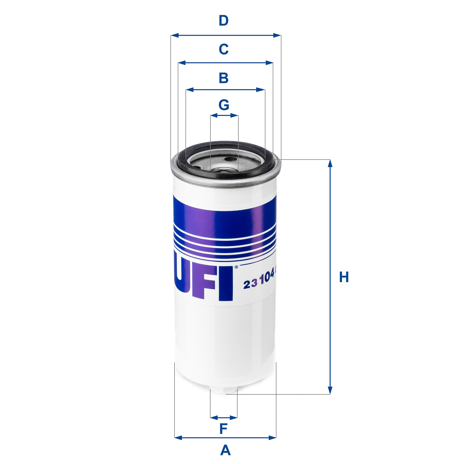 23.104.00 oil filter spin-on