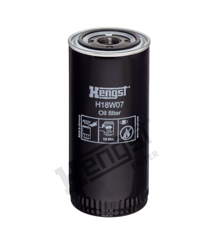 H18W07 oil filter spin-on