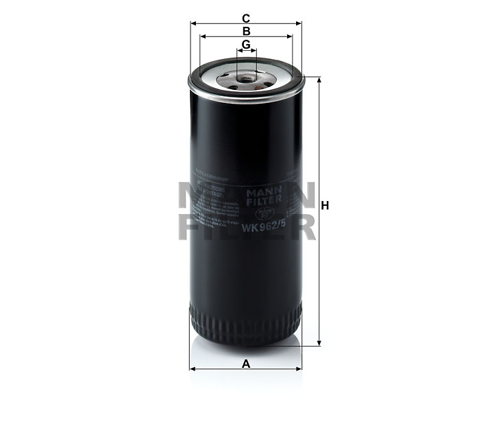 WK 962/5 fuel filter