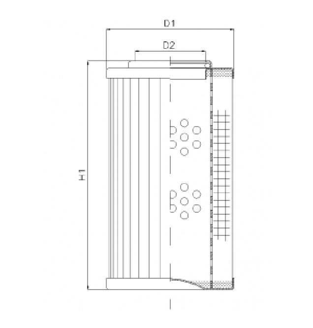 D141G10A/ESD hydraulic filter element