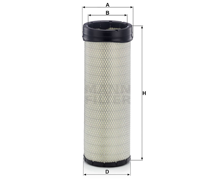 CF 17 006 air filter element (secondary)