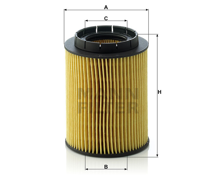 HU 932/6 n Flüssigkeitsfilterelement