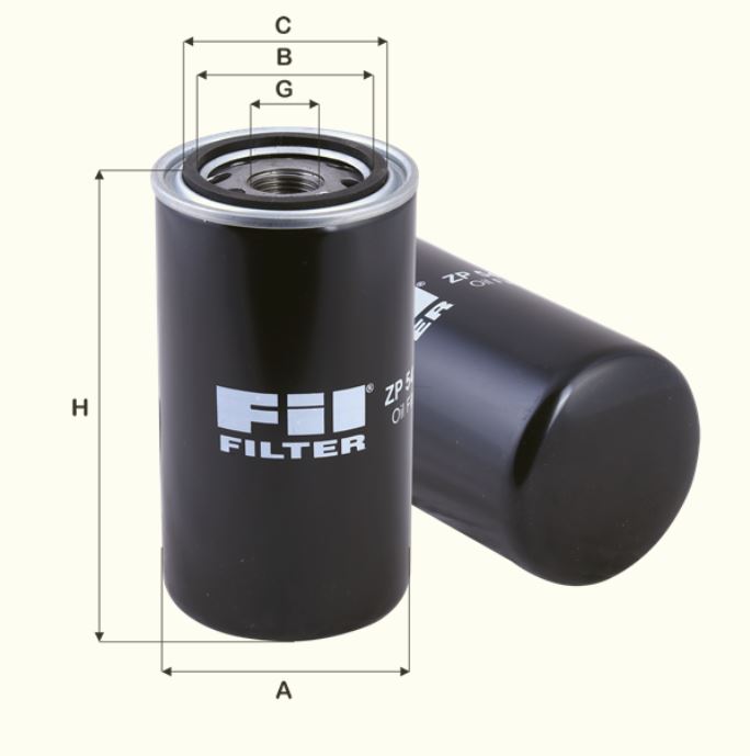 ZP541A Ölfilter SpinOn