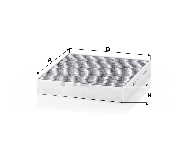 CUK 2559 cabin air filter (activated carbon)